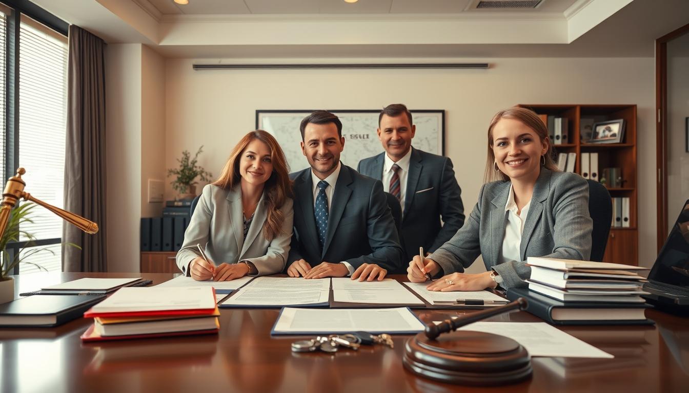 Senior legal support team