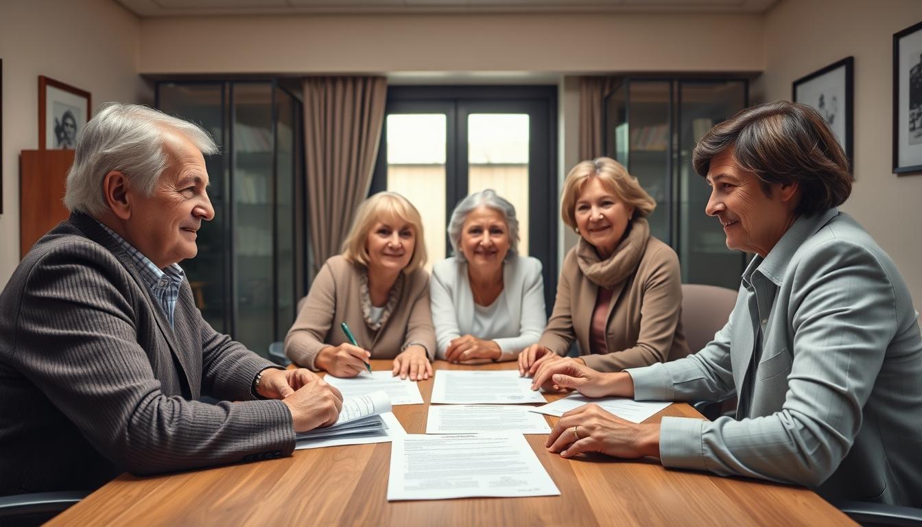 Senior legal planning support